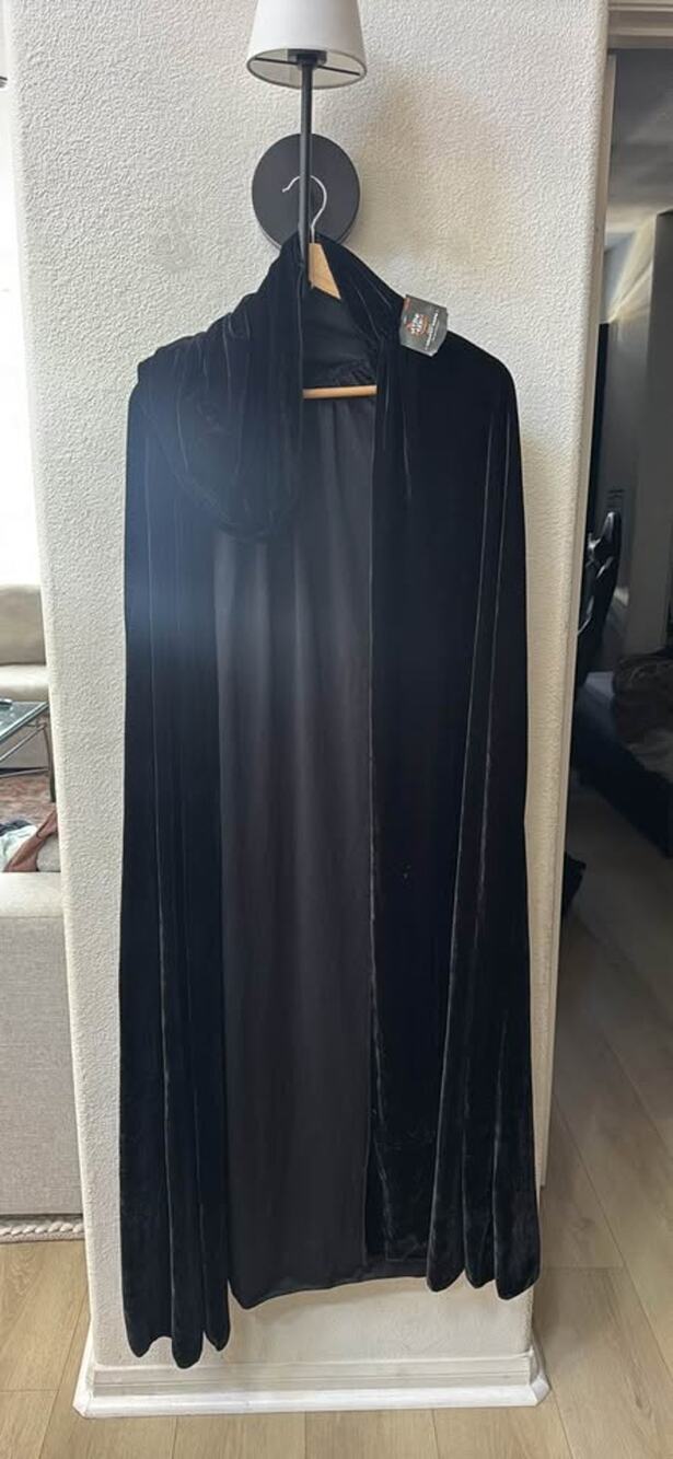 Halloween Target Velvet Cloak NEW